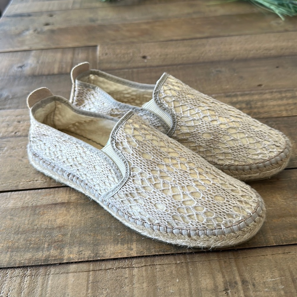 Free People Slip On Woven Espadrilles